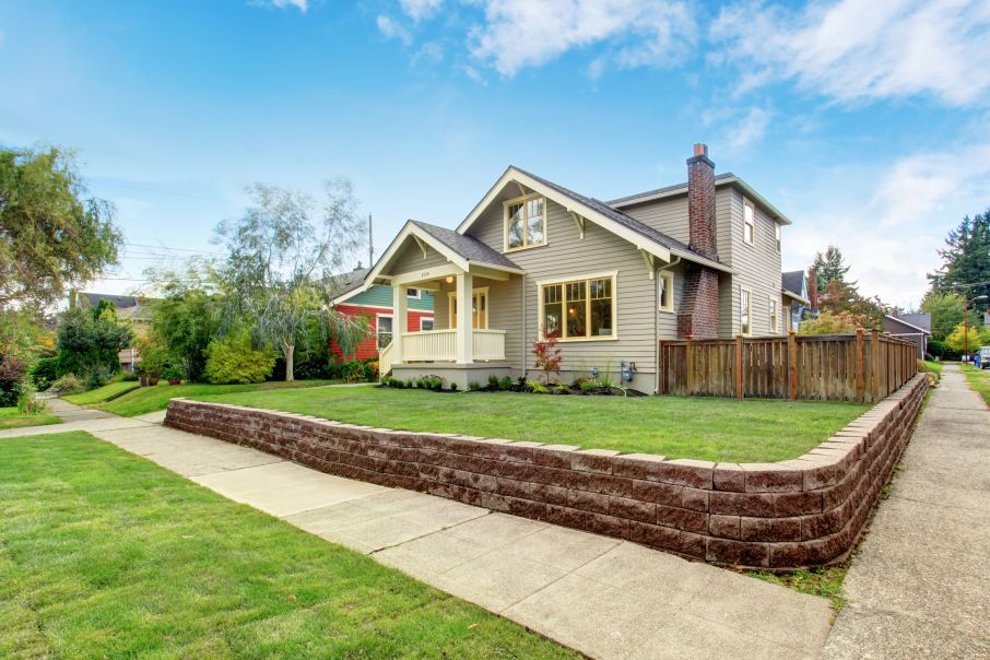 Beige Clapboard House Perfect for Apartments