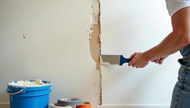Drywall Repair Guide: Fixing Holes, Cracks, and Water Damage
