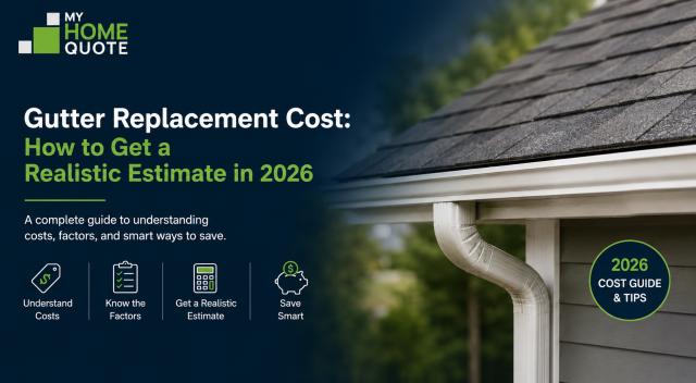 Gutter Replacement Cost: How to Get a Realistic Estimate in 2026