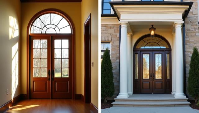 Interior vs Exterior Transom Windows: Design & Function Interior vs Exterior Transom Windows: Design & Function
