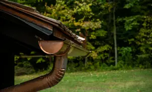 The copper gutter price